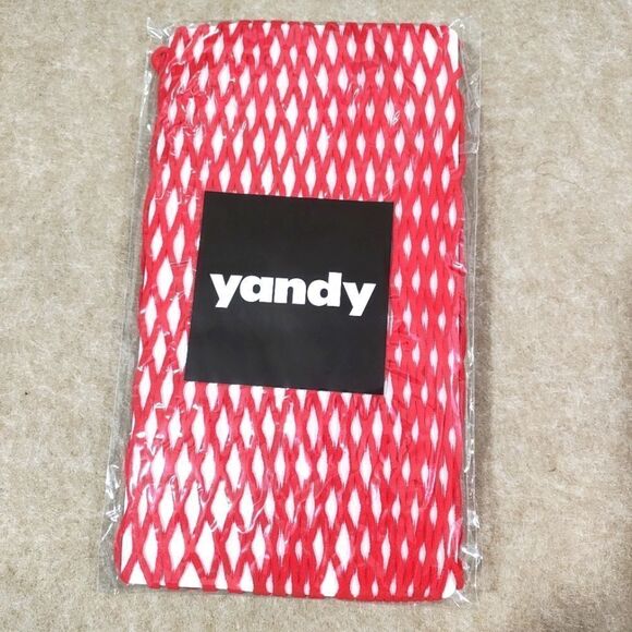 Red Fishnet Bodystocking Set #3 - Picture 4 of 4